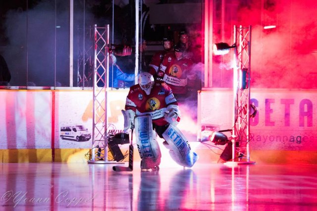 Photo hockey match Chamonix  - Strasbourg  le 06/03/2018