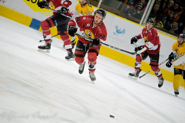 Photo hockey match Chamonix  - Strasbourg  le 06/03/2018