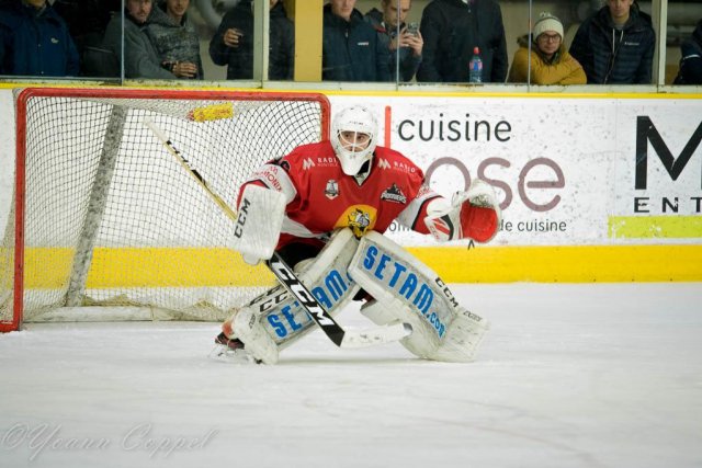 Photo hockey match Chamonix  - Strasbourg  le 06/03/2018