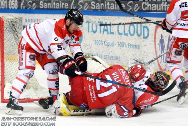 Photo hockey match Grenoble  - Bordeaux le 09/03/2018