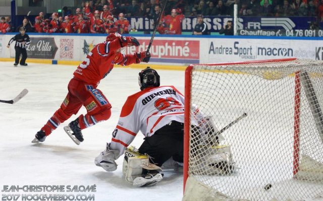 Photo hockey match Grenoble  - Bordeaux le 09/03/2018
