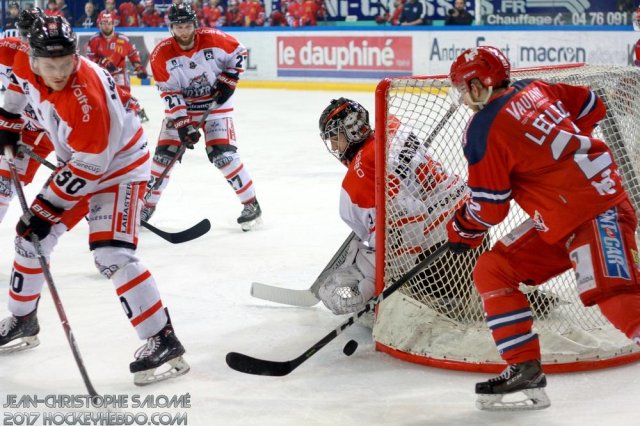Photo hockey match Grenoble  - Bordeaux le 09/03/2018