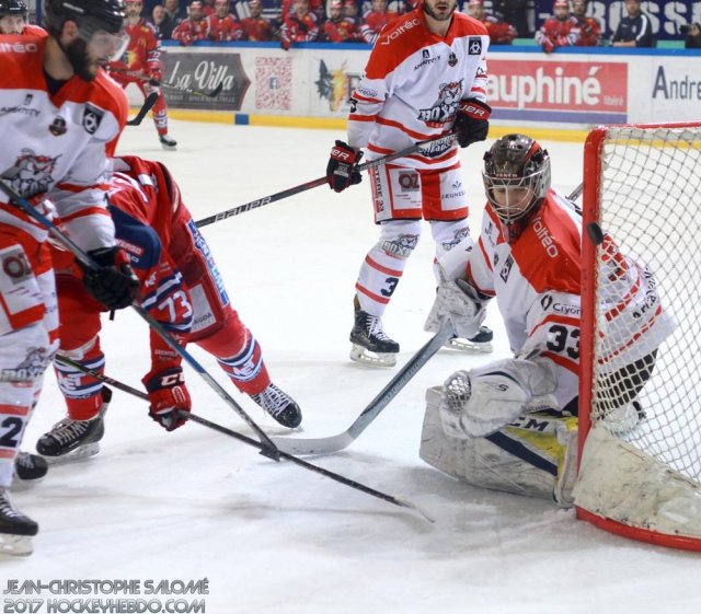 Photo hockey match Grenoble  - Bordeaux le 09/03/2018