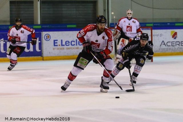 Photo hockey match Rouen - Amiens  le 09/03/2018