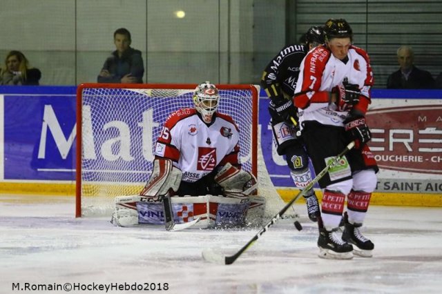 Photo hockey match Rouen - Amiens  le 09/03/2018