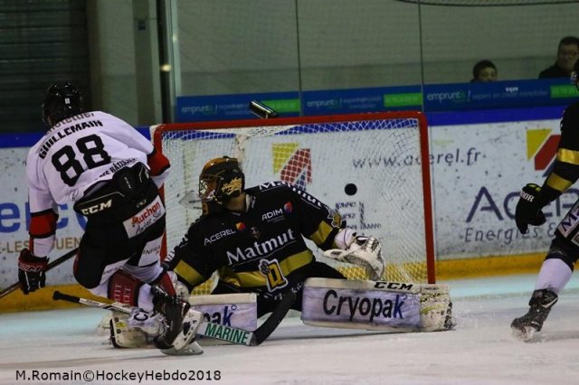 Photo hockey match Rouen - Amiens  le 09/03/2018