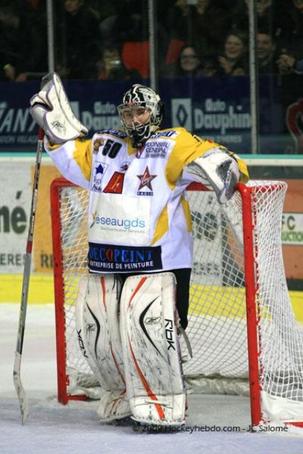Photo hockey match Grenoble  - Strasbourg  le 03/03/2009