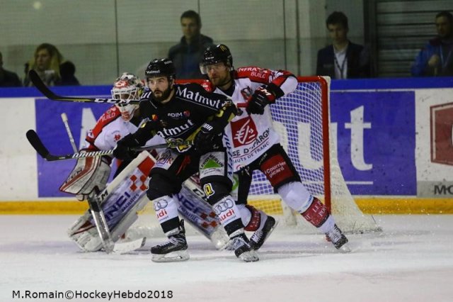 Photo hockey match Rouen - Amiens  le 09/03/2018