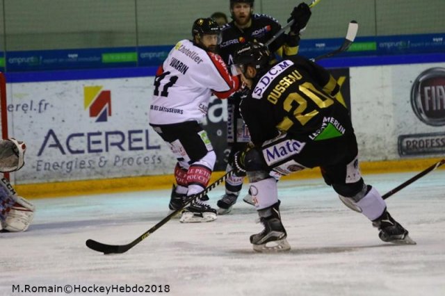 Photo hockey match Rouen - Amiens  le 09/03/2018