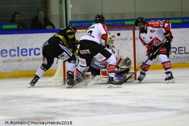 Photo hockey match Rouen - Amiens  le 09/03/2018