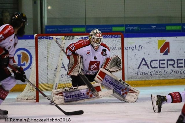 Photo hockey match Rouen - Amiens  le 09/03/2018