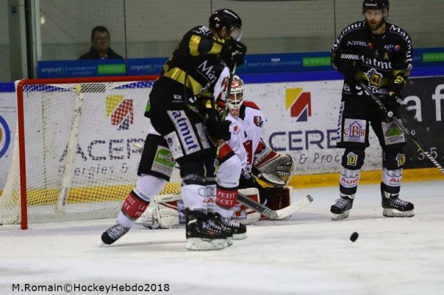 Photo hockey match Rouen - Amiens  le 09/03/2018