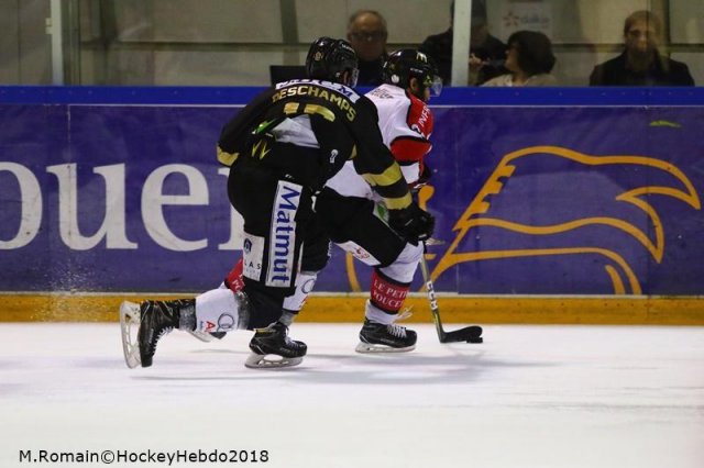 Photo hockey match Rouen - Amiens  le 09/03/2018