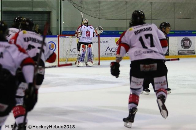 Photo hockey match Rouen - Amiens  le 09/03/2018