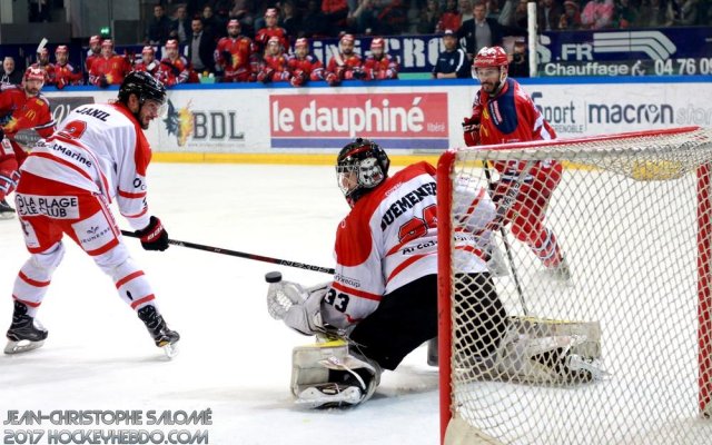 Photo hockey match Grenoble  - Bordeaux le 10/03/2018