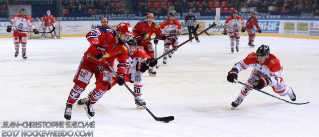 Photo hockey match Grenoble  - Bordeaux le 10/03/2018