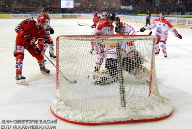 Photo hockey match Grenoble  - Bordeaux le 10/03/2018