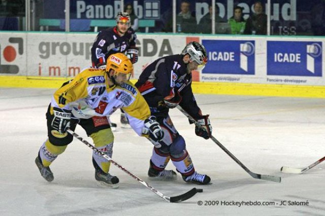 Photo hockey match Grenoble  - Strasbourg  le 04/03/2009