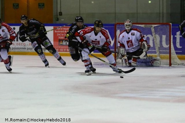 Photo hockey match Rouen - Amiens  le 10/03/2018
