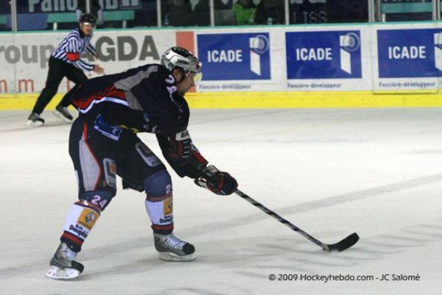 Photo hockey match Grenoble  - Strasbourg  le 04/03/2009