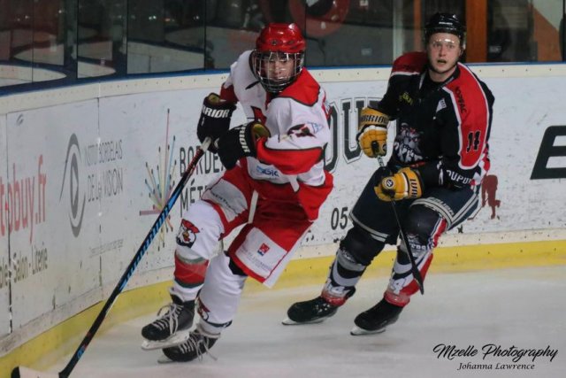 Photo hockey match Bordeaux II - Courbevoie  le 10/03/2018