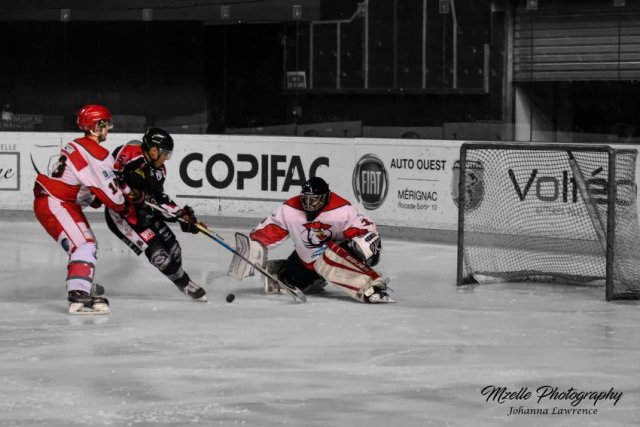 Photo hockey match Bordeaux II - Courbevoie  le 10/03/2018