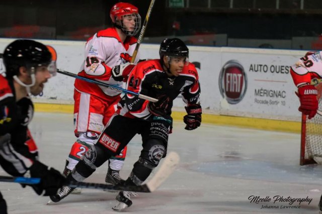 Photo hockey match Bordeaux II - Courbevoie  le 10/03/2018