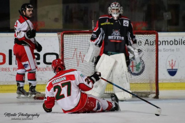 Photo hockey match Bordeaux II - Courbevoie  le 10/03/2018