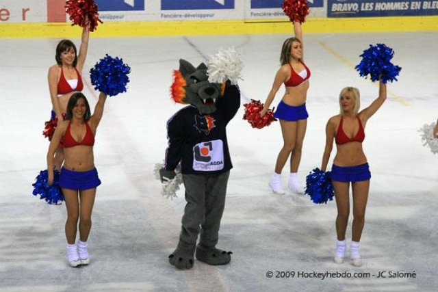 Photo hockey match Grenoble  - Strasbourg  le 04/03/2009