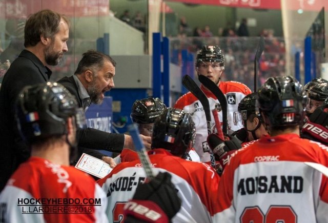 Photo hockey match Grenoble  - Bordeaux le 16/03/2018
