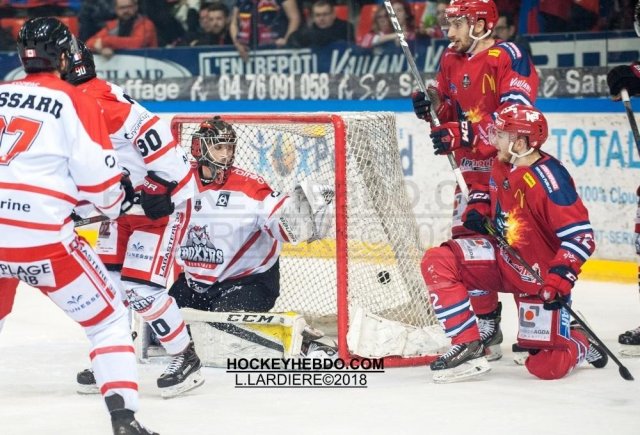 Photo hockey match Grenoble  - Bordeaux le 16/03/2018