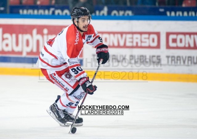 Photo hockey match Grenoble  - Bordeaux le 16/03/2018