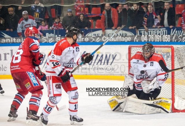 Photo hockey match Grenoble  - Bordeaux le 16/03/2018