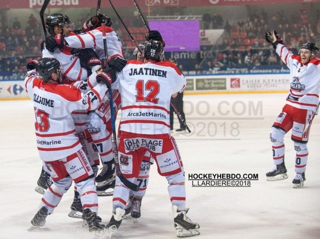 Photo hockey match Grenoble  - Bordeaux le 16/03/2018