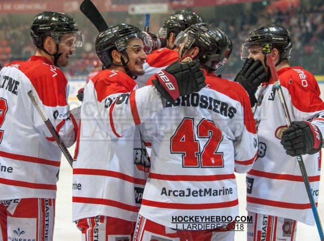 Photo hockey match Grenoble  - Bordeaux le 16/03/2018