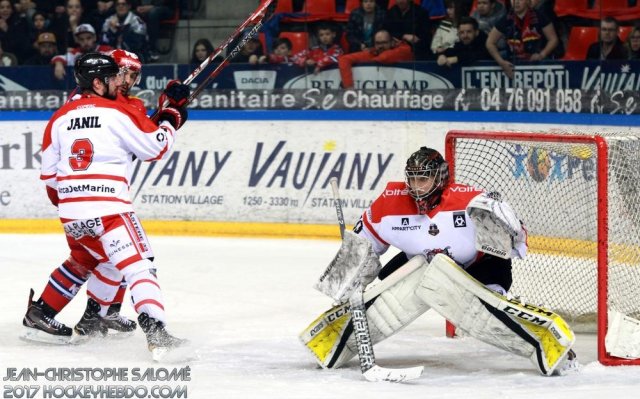 Photo hockey match Grenoble  - Bordeaux le 16/03/2018