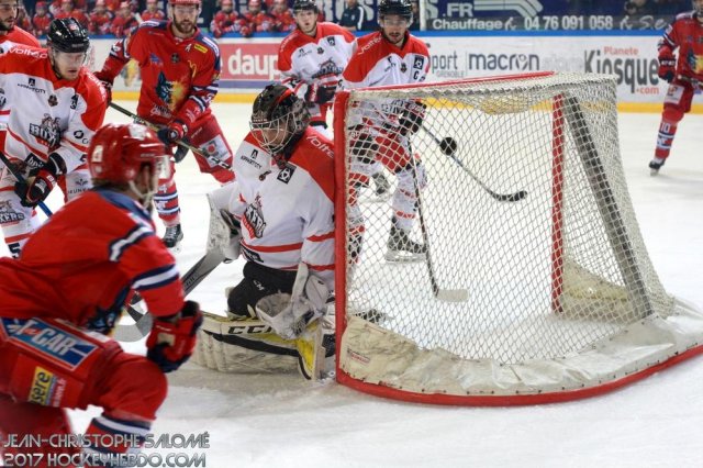 Photo hockey match Grenoble  - Bordeaux le 16/03/2018