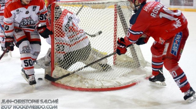 Photo hockey match Grenoble  - Bordeaux le 16/03/2018