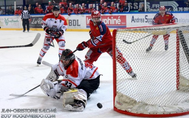 Photo hockey match Grenoble  - Bordeaux le 16/03/2018