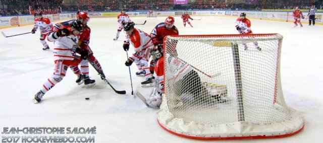 Photo hockey match Grenoble  - Bordeaux le 16/03/2018