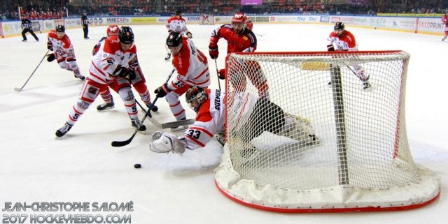 Photo hockey match Grenoble  - Bordeaux le 16/03/2018