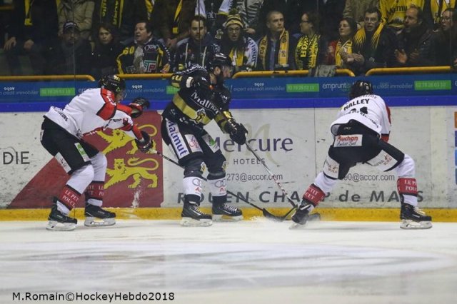 Photo hockey match Rouen - Amiens  le 16/03/2018