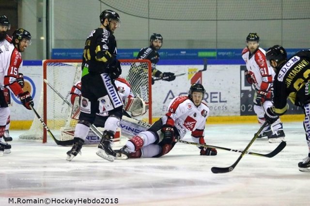 Photo hockey match Rouen - Amiens  le 16/03/2018