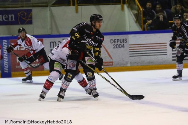 Photo hockey match Rouen - Amiens  le 16/03/2018