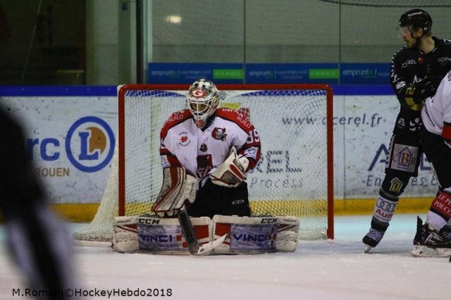 Photo hockey match Rouen - Amiens  le 16/03/2018