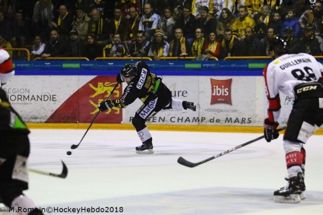 Photo hockey match Rouen - Amiens  le 16/03/2018