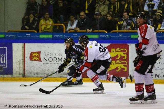 Photo hockey match Rouen - Amiens  le 16/03/2018