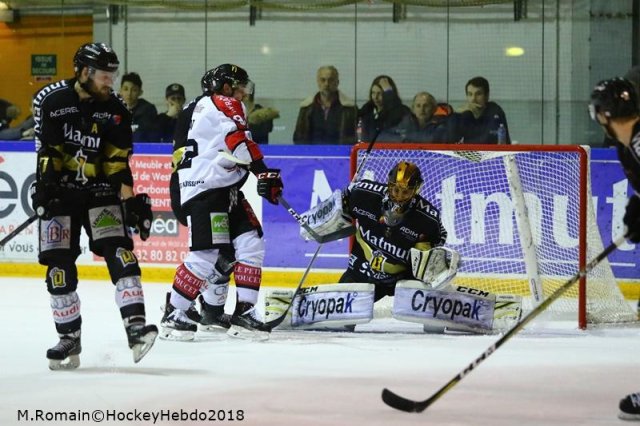 Photo hockey match Rouen - Amiens  le 16/03/2018