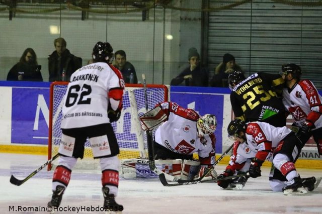 Photo hockey match Rouen - Amiens  le 16/03/2018