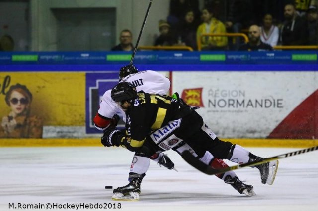 Photo hockey match Rouen - Amiens  le 16/03/2018